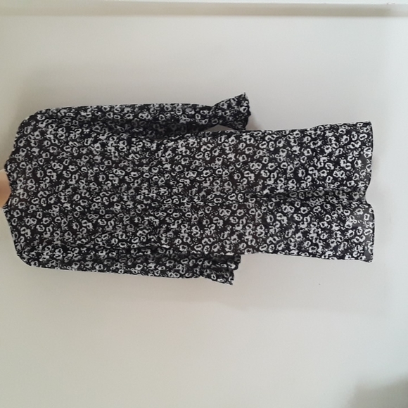 NWT J.Crew Mercantile Drapey Tie-Front Dress in Blossom Print S - Picture 9 of 16